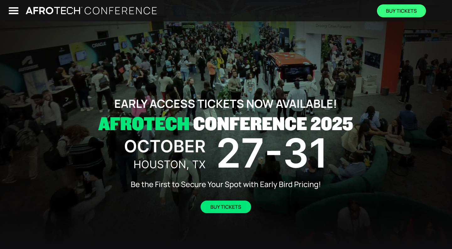 AfroTech Conference 2025 - The AFROTECH Experience